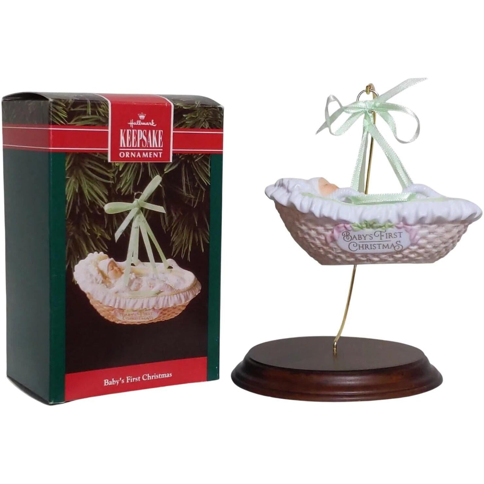 1992 Baby's First Christmas Hallmark Ornament (Baby's First Christmas) QX4581