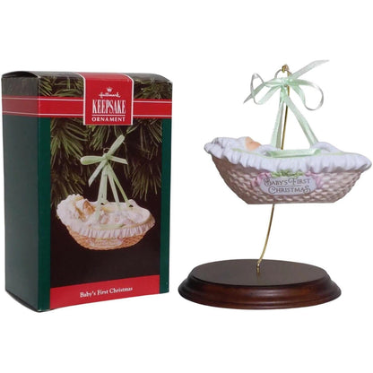 1992 Baby's First Christmas Hallmark Ornament (Baby's First Christmas) QX4581