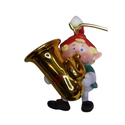1992 Baritone Tuba Hallmark Ornament (Hark! It's Herald) QX4464