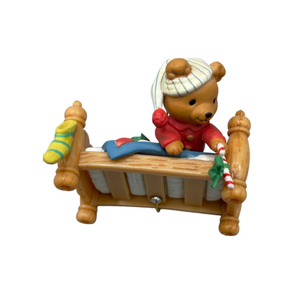 1992 Bearly Sleepy - Bunk Bed Buddies Enesco Ornament (Teddy Bear) 578029 Image3