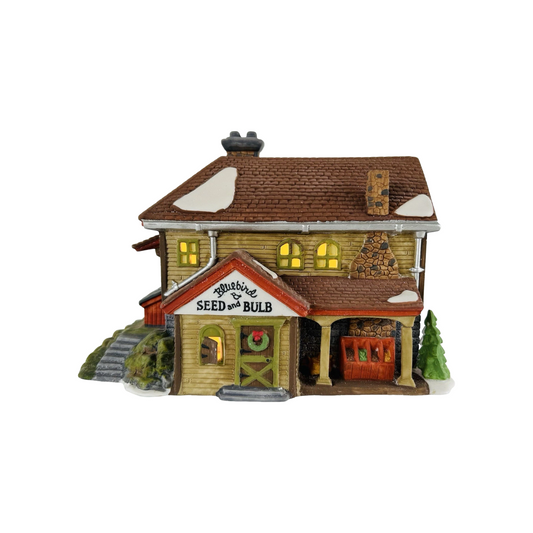 1992 Bluebird Seed & Bulb — New England Village Series Department 56 1366740 Image1
