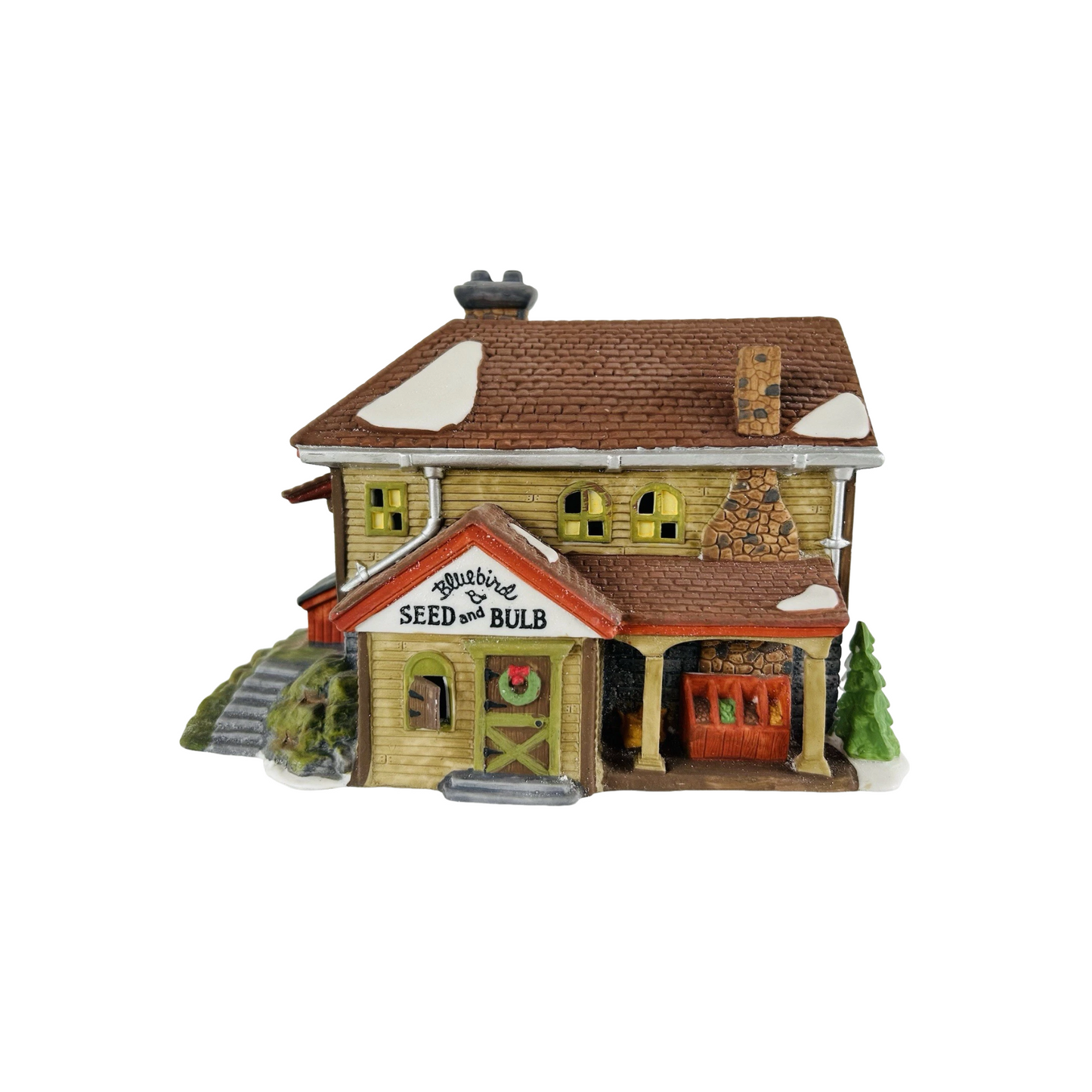 1992 Bluebird Seed & Bulb — New England Village Series Department 56 1366740 Image4