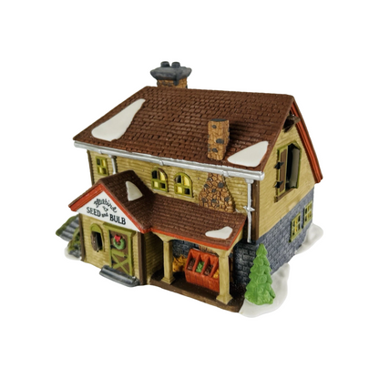 1992 Bluebird Seed & Bulb — New England Village Series Department 56 1366740 Image8