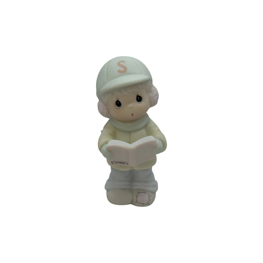 1992 Boy Carolling Figurine Precious Moments 529494 Image1