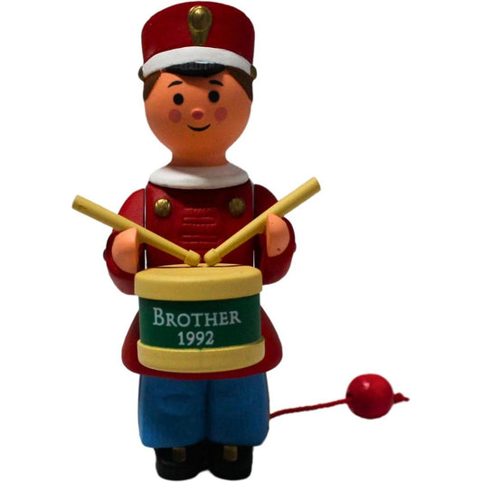 1992 Brother - Drummer Hallmark Ornament (Drummer) QX4684