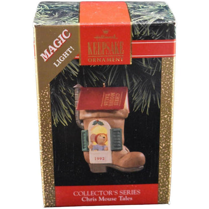 1992 Chris Mouse Tales Hallmark Ornament (Chris Mouse) QLX7074