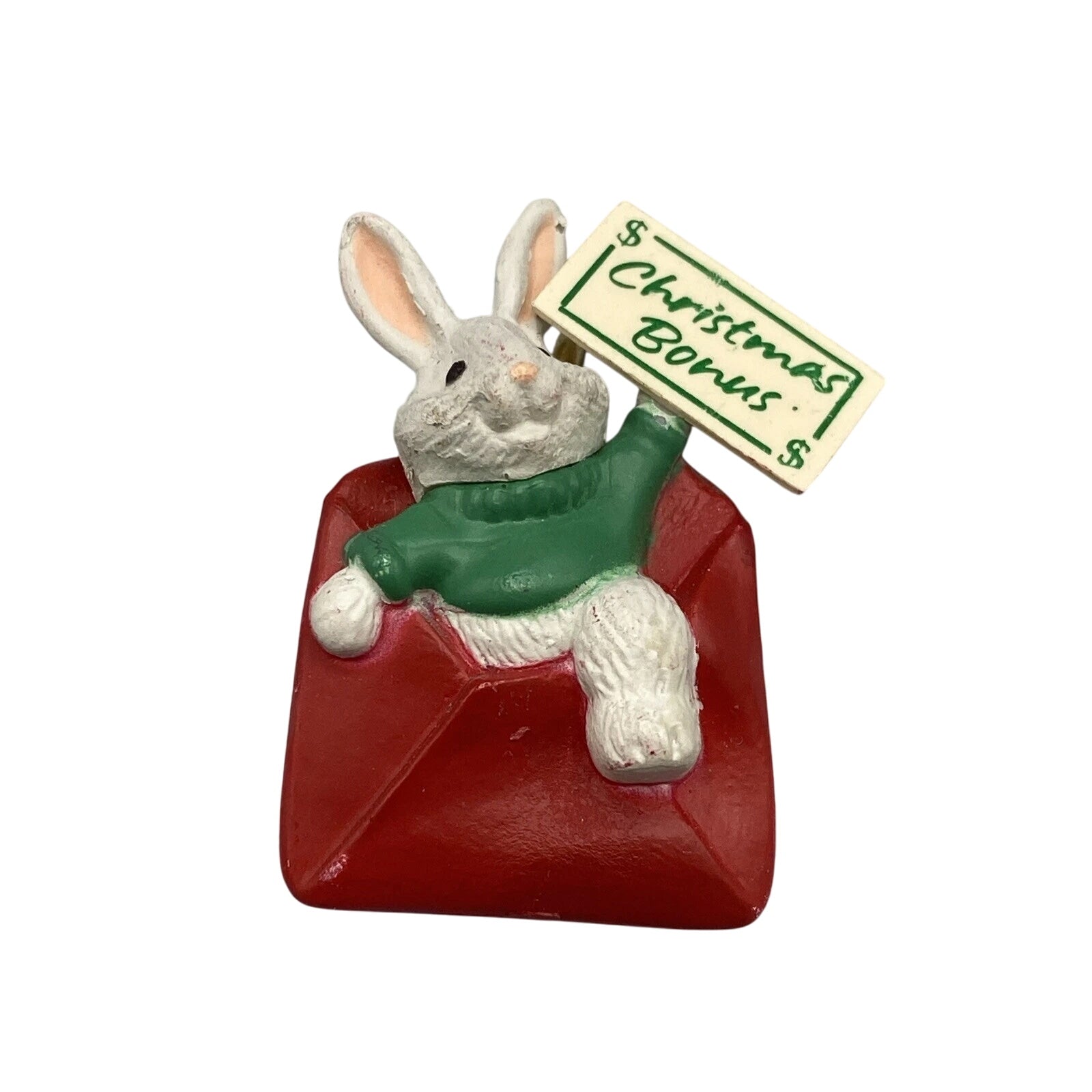 1992 Christmas Bonus Hallmark Ornament (Mouse) QXM5811