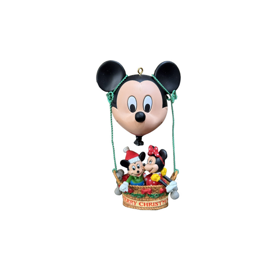 1992 Christmas is in the Air Enesco Ornament (Mickey Mouse) 831174 Image1