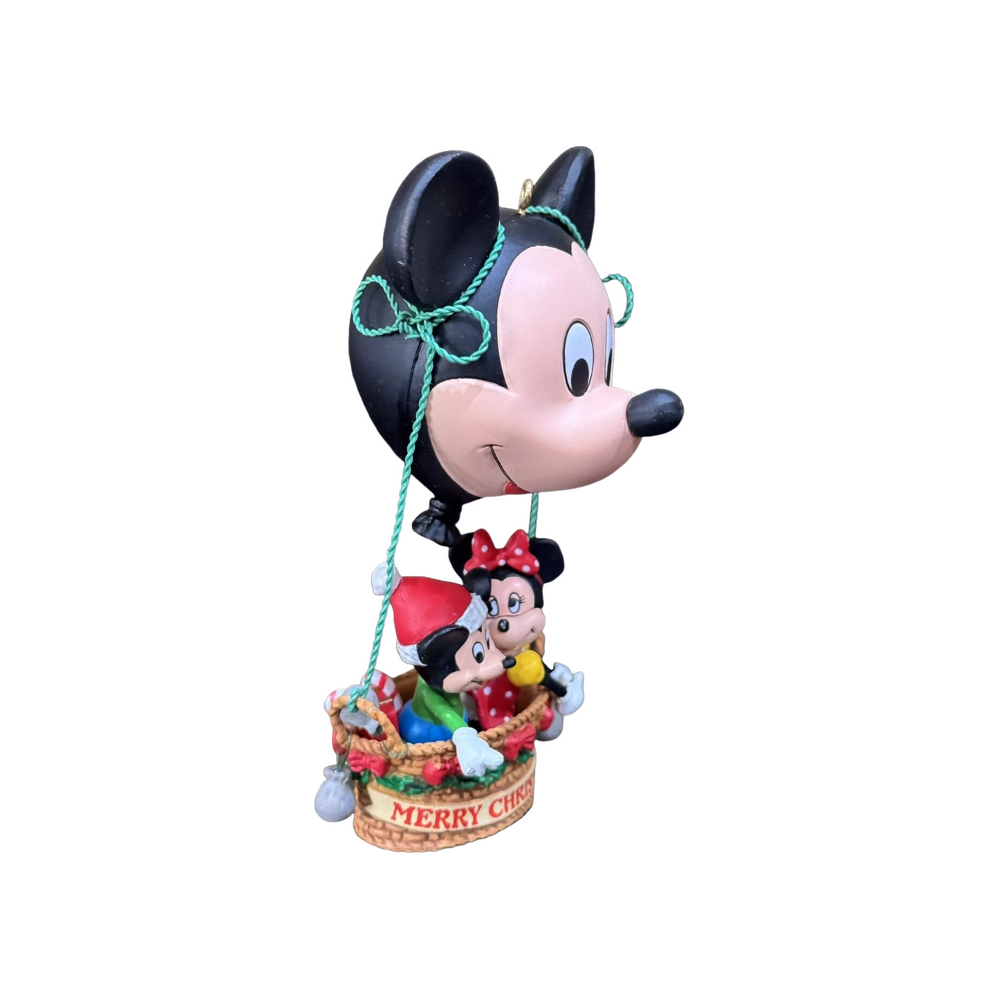 1992 Christmas is in the Air Enesco Ornament (Mickey Mouse) 831174 Image4