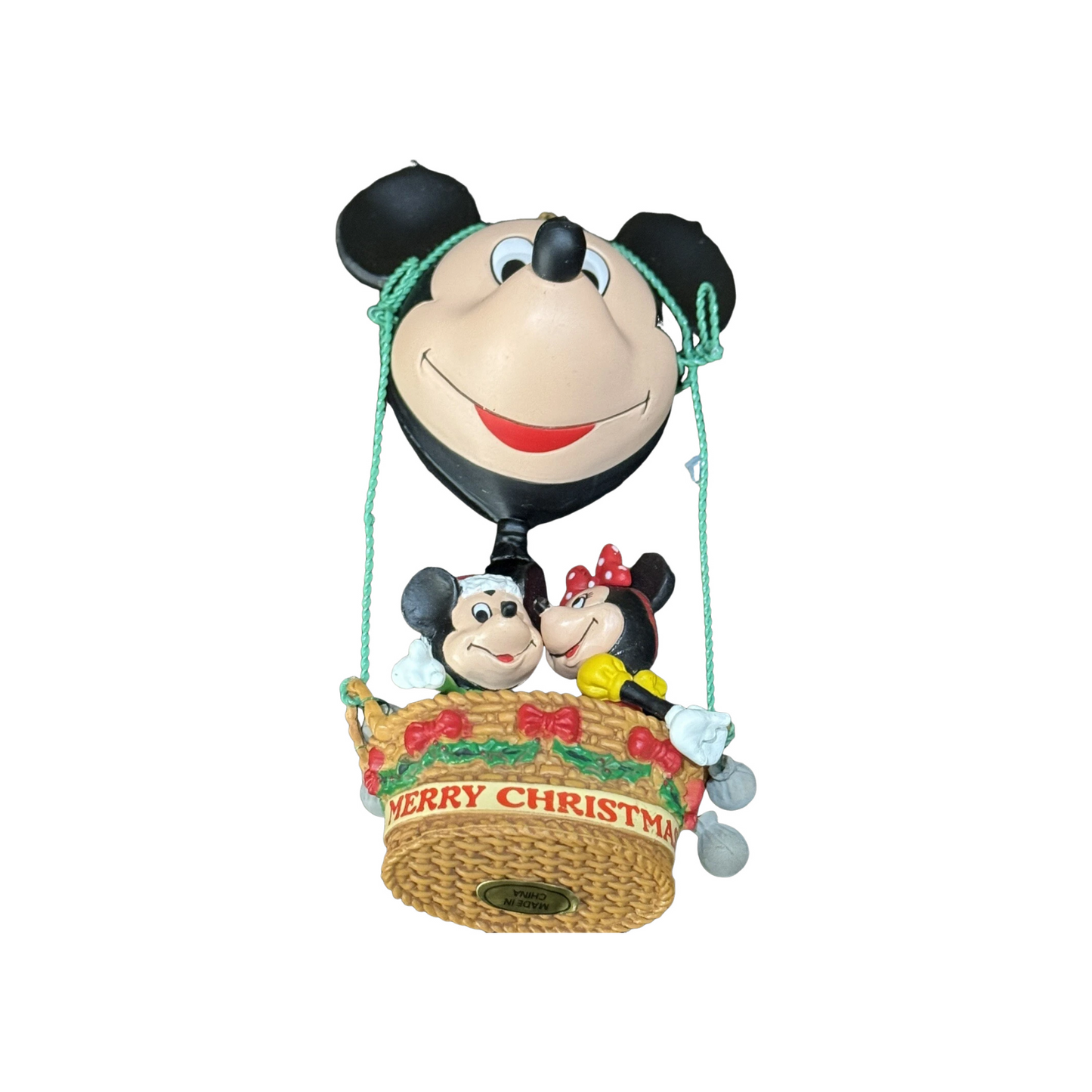 1992 Christmas is in the Air Enesco Ornament (Mickey Mouse) 831174 Image7