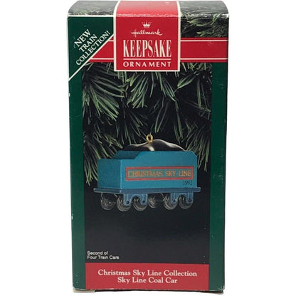 1992 Christmas Sky Line Coal Car Hallmark Ornament (Christmas Sky Line) QX5401