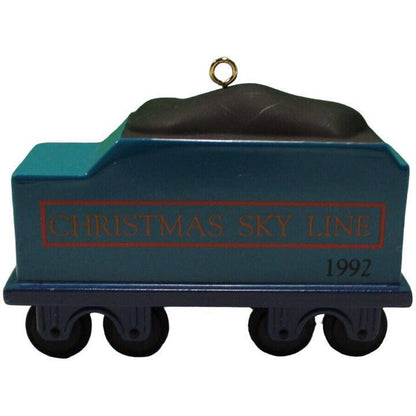 1992 Christmas Sky Line Coal Car Hallmark Ornament (Christmas Sky Line) QX5401