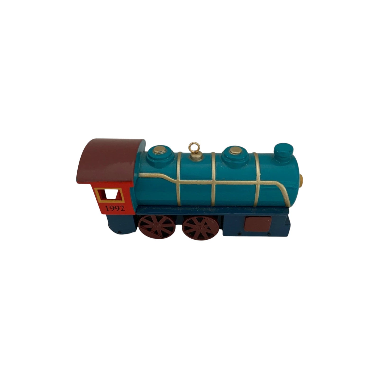1992 Christmas Sky Line Locomotive Hallmark Ornament (Christmas Sky Line) QX5311 Image1