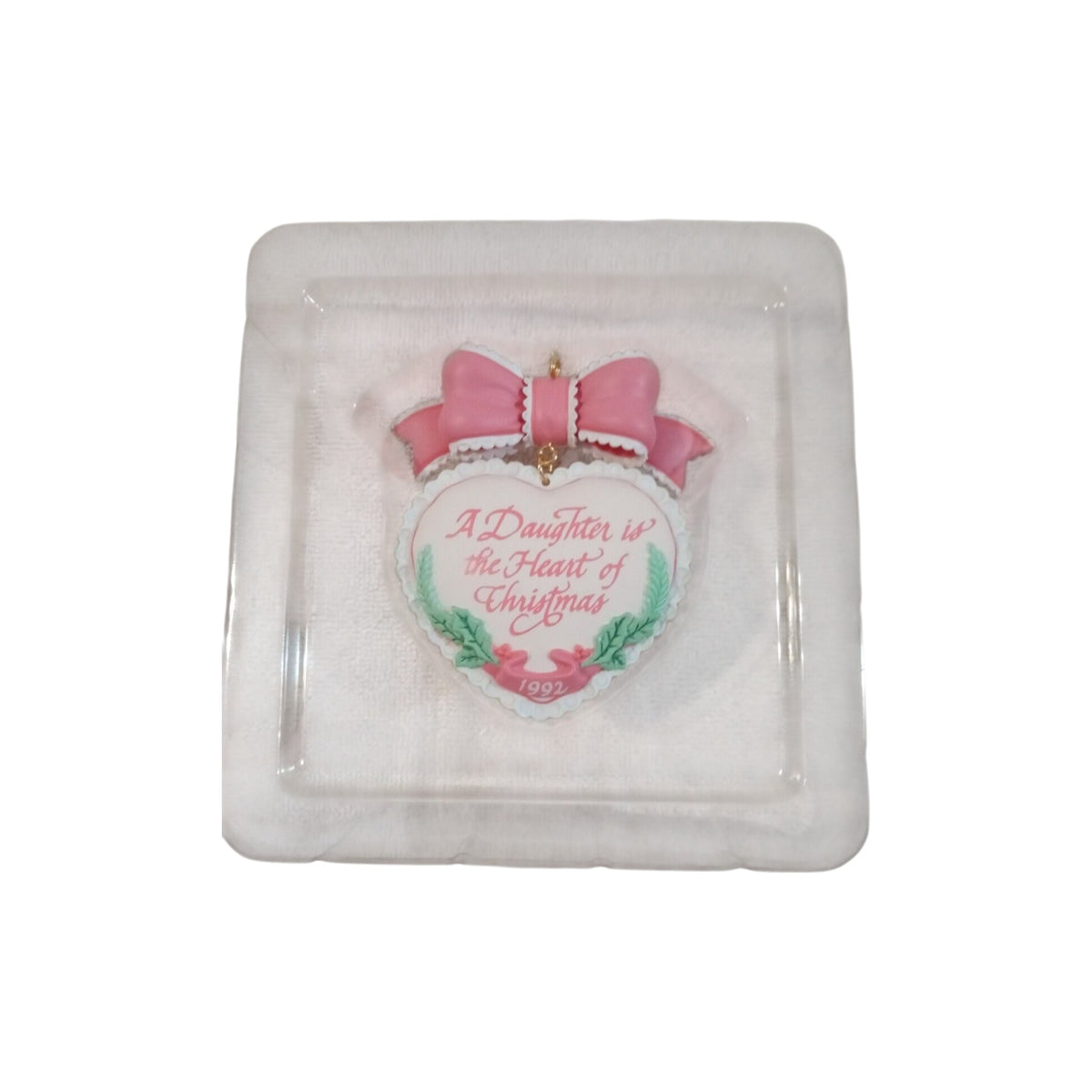 1992 Daughter (Family) Carlton Cards Heirloom Ornament 120457-2 Image3