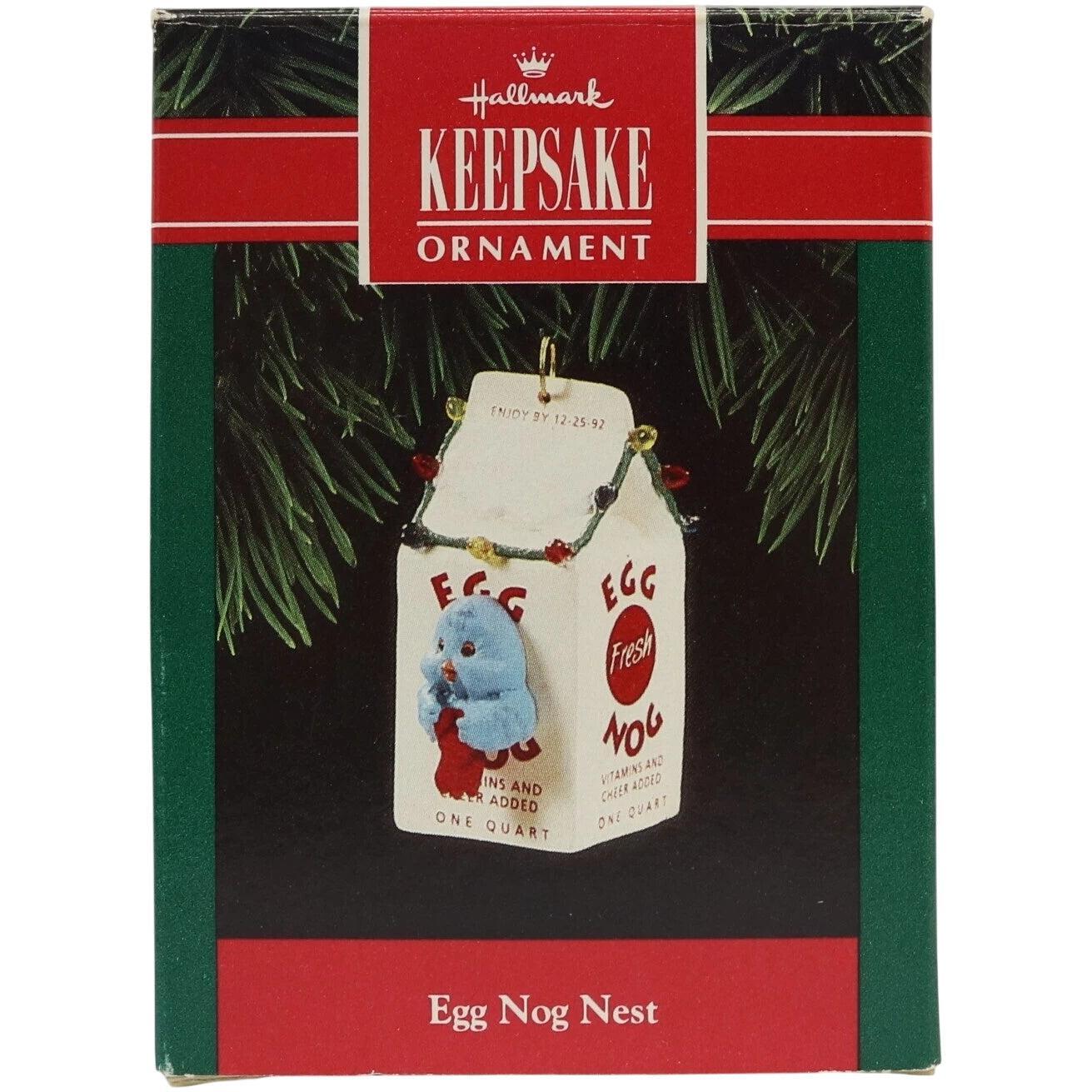 1992 Egg Nog Nest Hallmark Ornament (Bird) QX5121