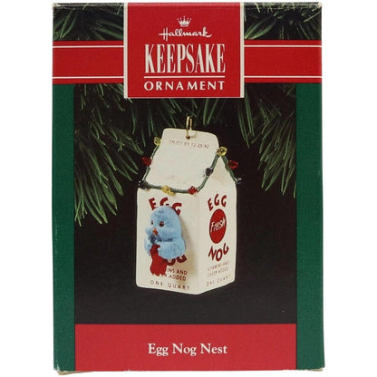 1992 Egg Nog Nest Hallmark Ornament (Bird) QX5121