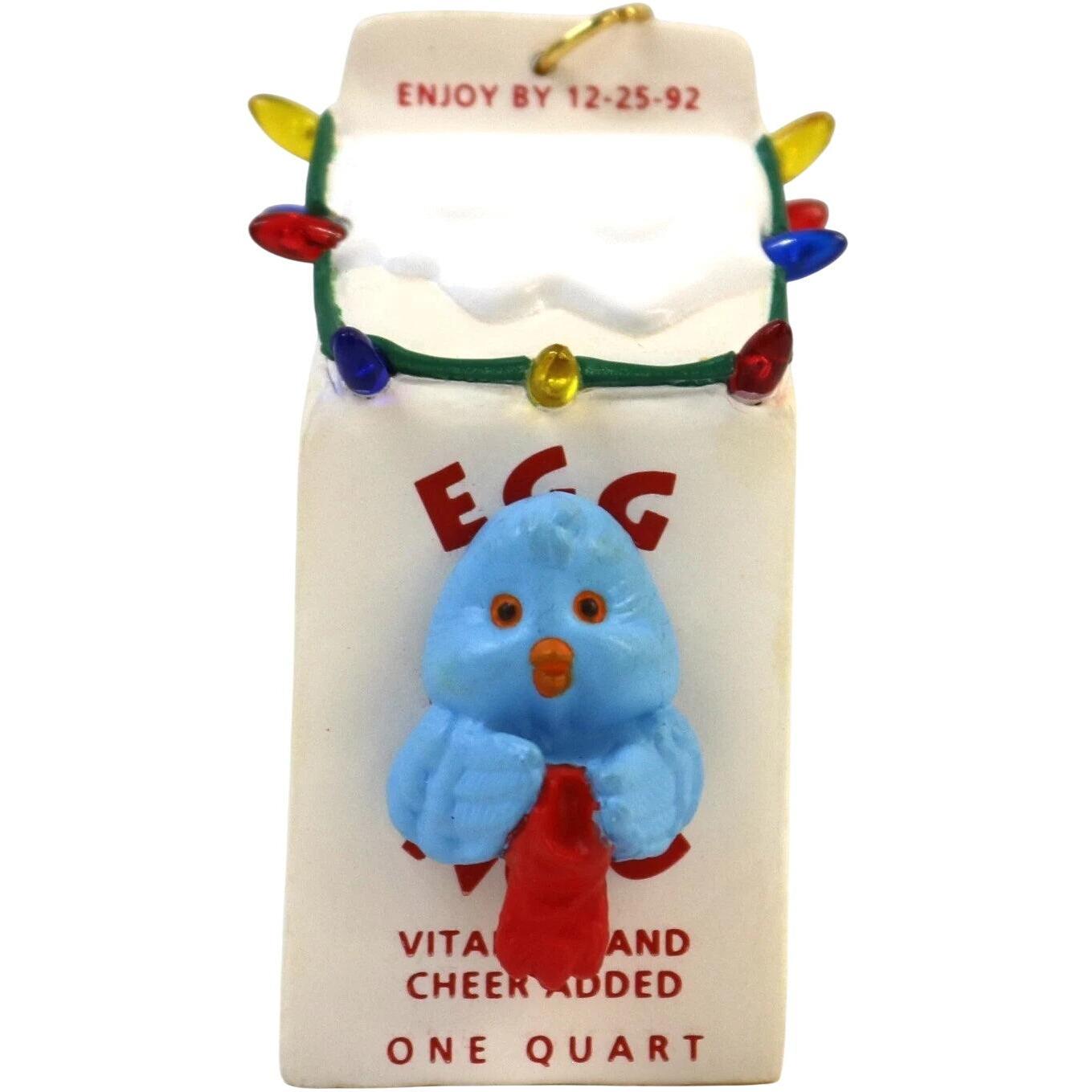 1992 Egg Nog Nest Hallmark Ornament (Bird) QX5121
