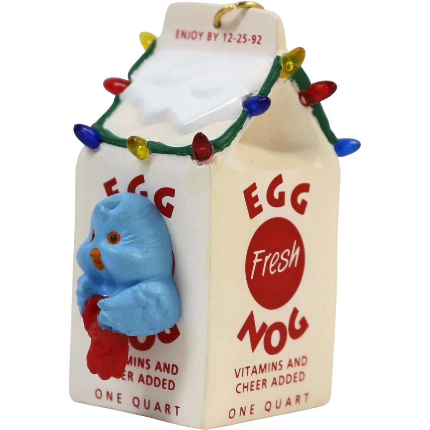 1992 Egg Nog Nest Hallmark Ornament (Bird) QX5121
