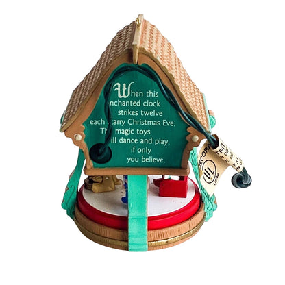 1992 Enchanted Clock Hallmark Ornament (Clock) QLX7274 Image4