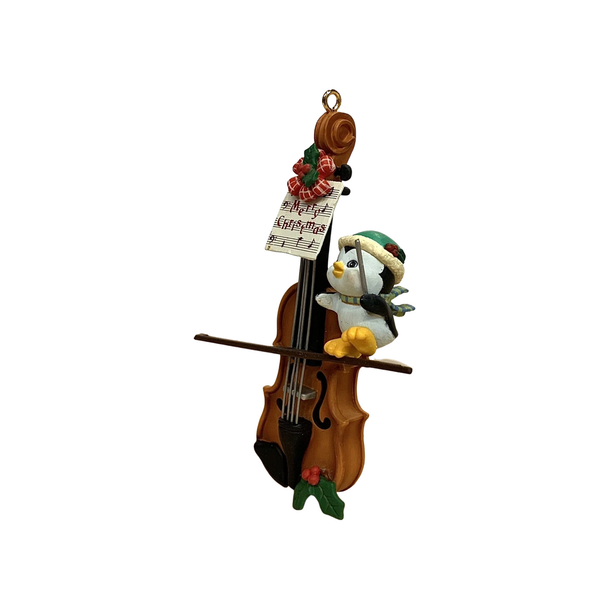 1992 Festive Fiddlers - First Issue in the " Music Lovers" Series Enesco Ornament (Penguins) 586501 Image4