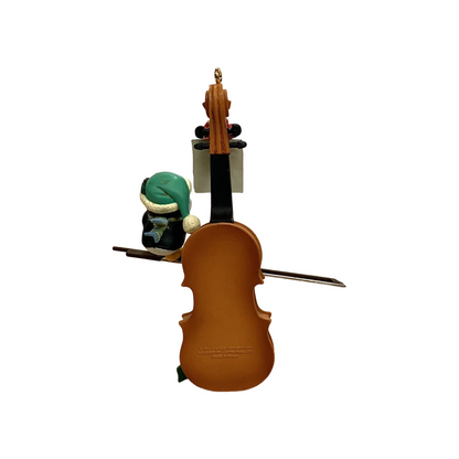 1992 Festive Fiddlers - First Issue in the " Music Lovers" Series Enesco Ornament (Penguins) 586501 Image5