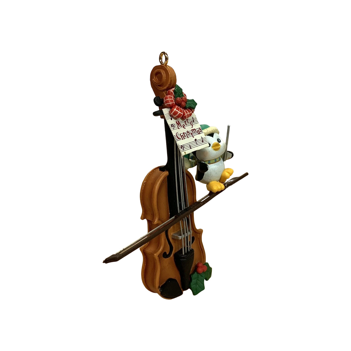 1992 Festive Fiddlers - First Issue in the " Music Lovers" Series Enesco Ornament (Penguins) 586501 Image6