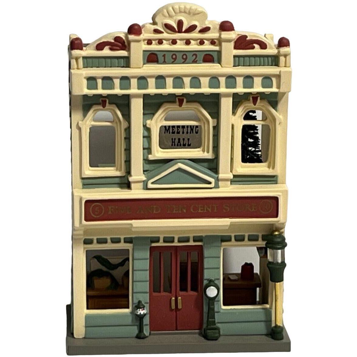 1992 Five‑and‑Ten‑Cent Store Hallmark Ornament (Nostalgic Houses and Shops) QX4254