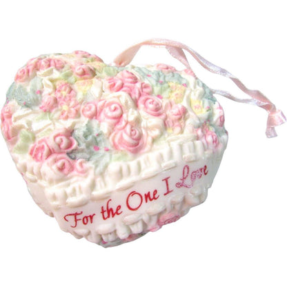 1992 For the One I Love Hallmark Ornament (Heart) QX4844