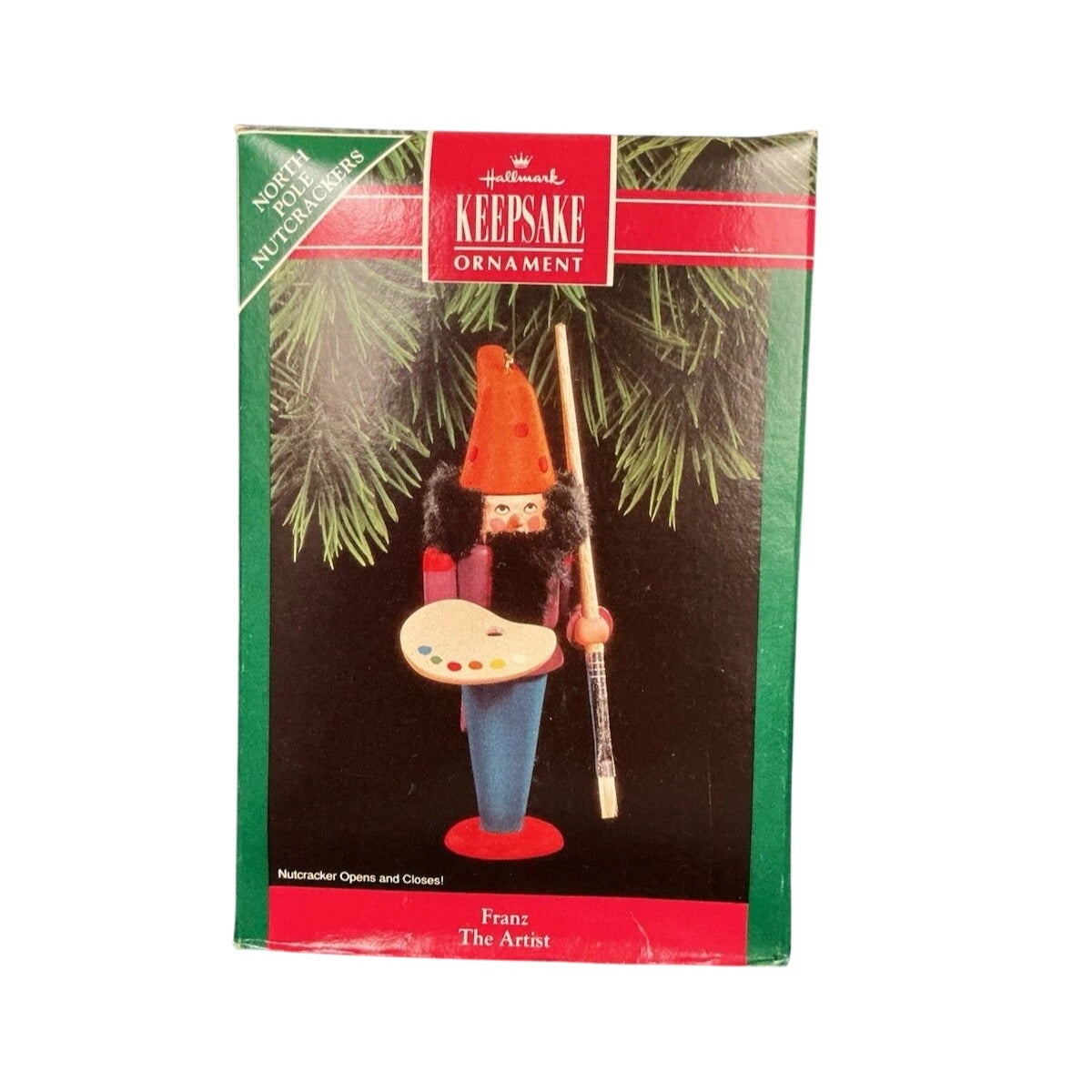 1992 Franz the Artist Hallmark Ornament (North Pole Nutcrackers) QX5261 Image2