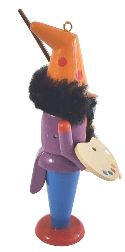 1992 Franz the Artist Hallmark Ornament (North Pole Nutcrackers) QX5261 Image4