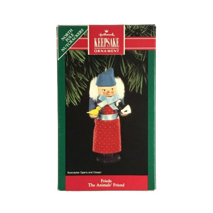 1992 Frieda the Animal' Friend Hallmark Ornament (North Pole Nutcrackers) qx5264