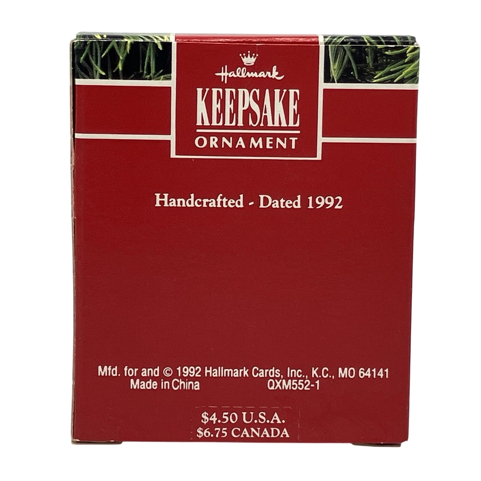 1992 Friends Are Tops Hallmark Ornament (Chipmunk & Squirrel) QXM5521