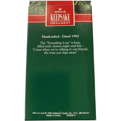 1992 Friendship Line (Chipmunks on Phone)