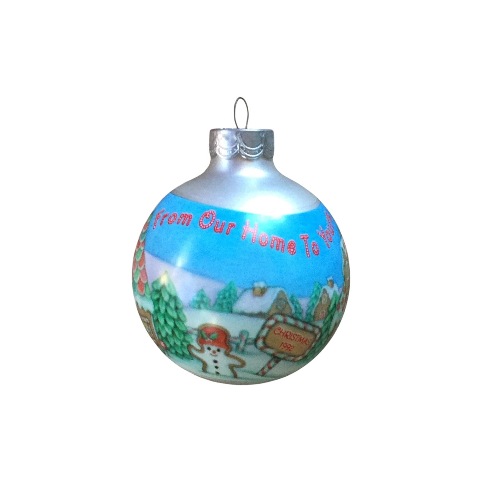 1992 From Our Home to Yours (Ball) Hallmark Ornament QX2131 Image1