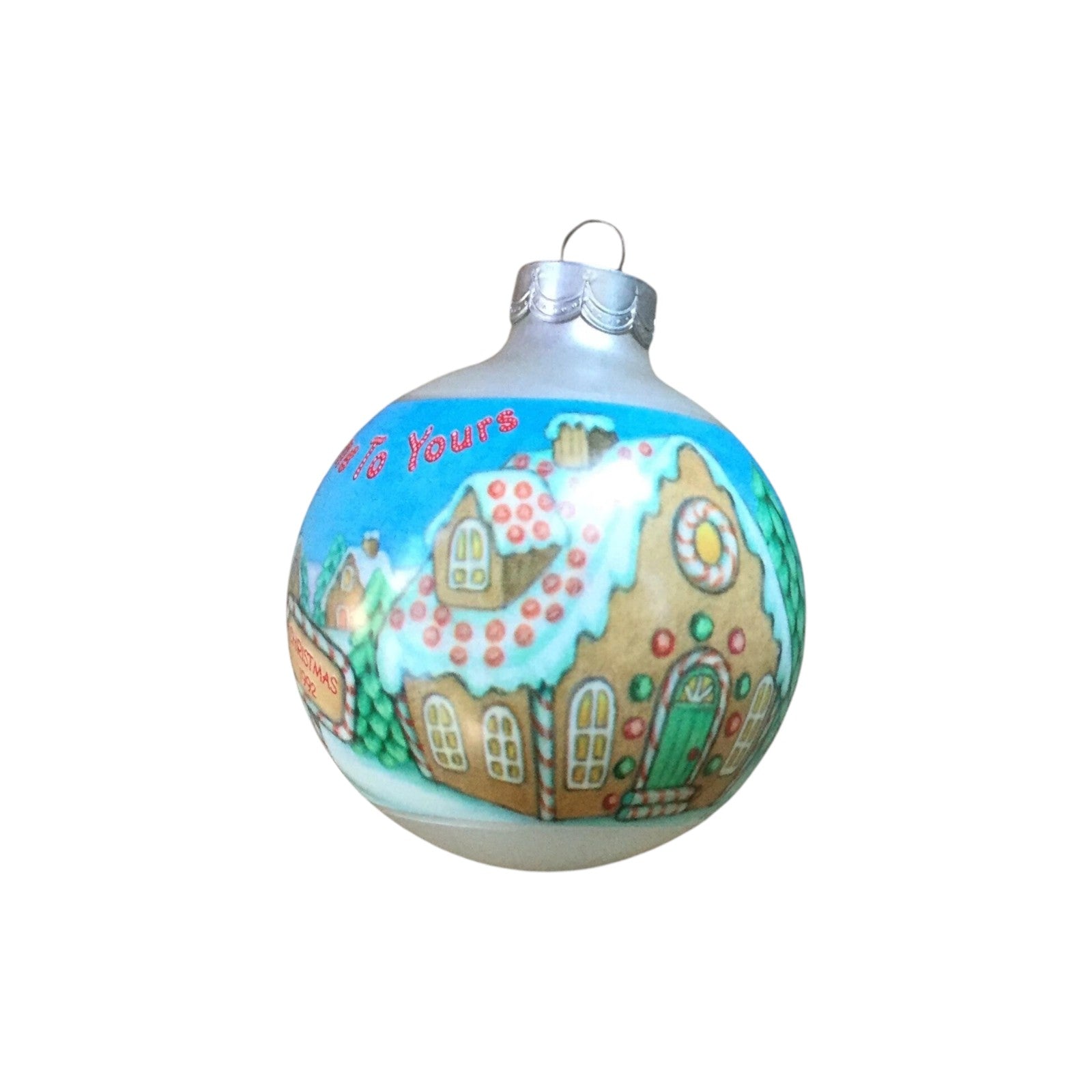 1992 From Our Home to Yours (Ball) Hallmark Ornament QX2131 Image3