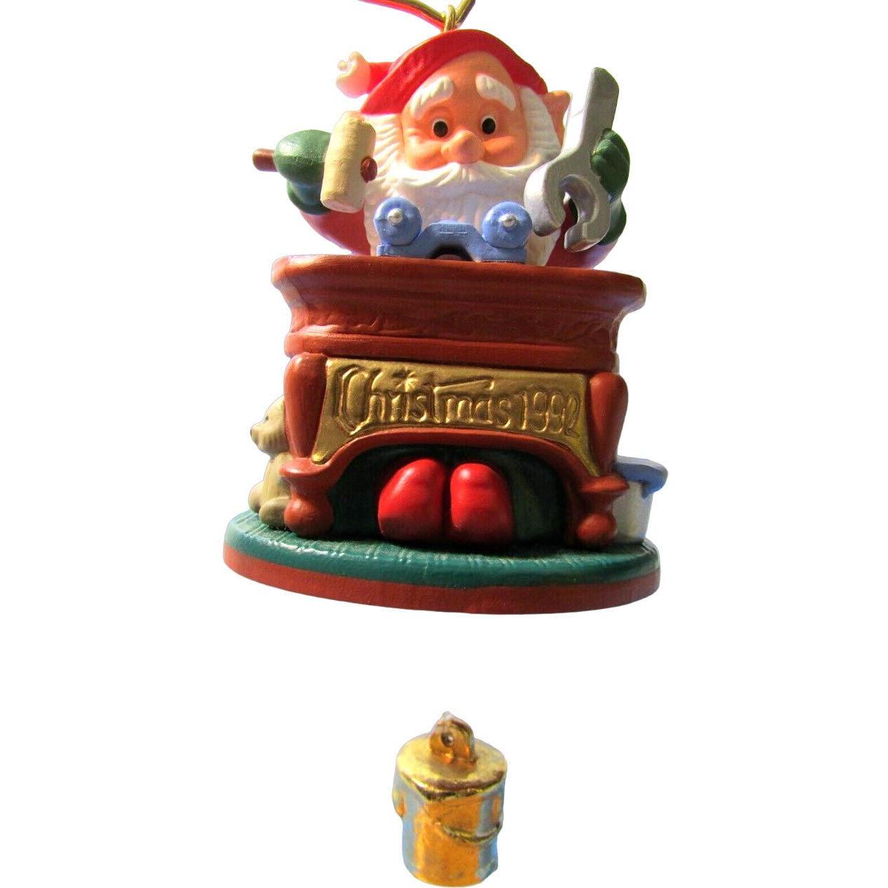 1992 Genius at Word Hallmark Ornament (Santa Claus) QX5371