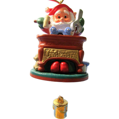 1992 Genius at Word Hallmark Ornament (Santa Claus) QX5371