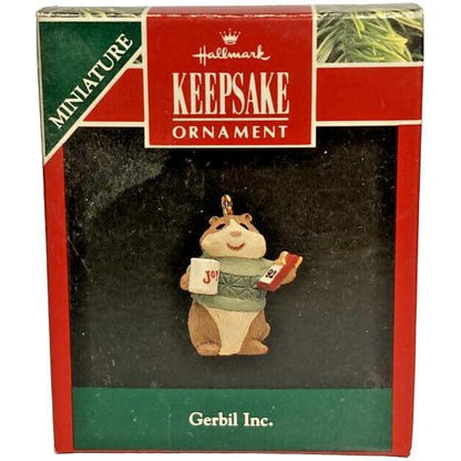 1992 Gerbil Inc Hallmark Ornament (Hamster) QXM5924