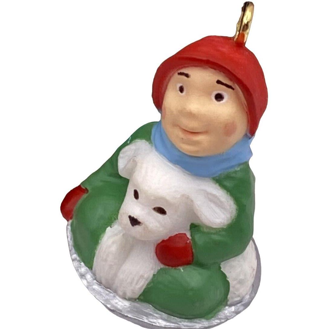 1992 Going Places Hallmark Ornament (Puppy) QXM5871