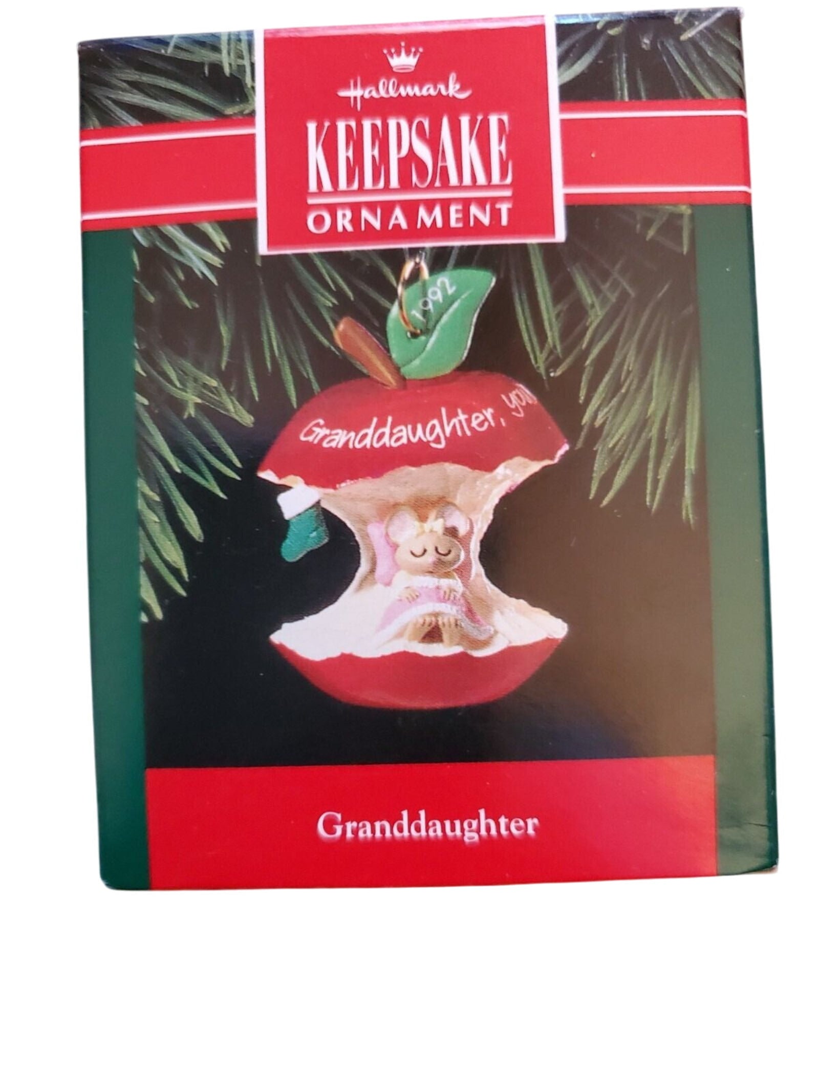 1992 GrandDaughter Hallmark Ornament (GrandDaughter) QX5604