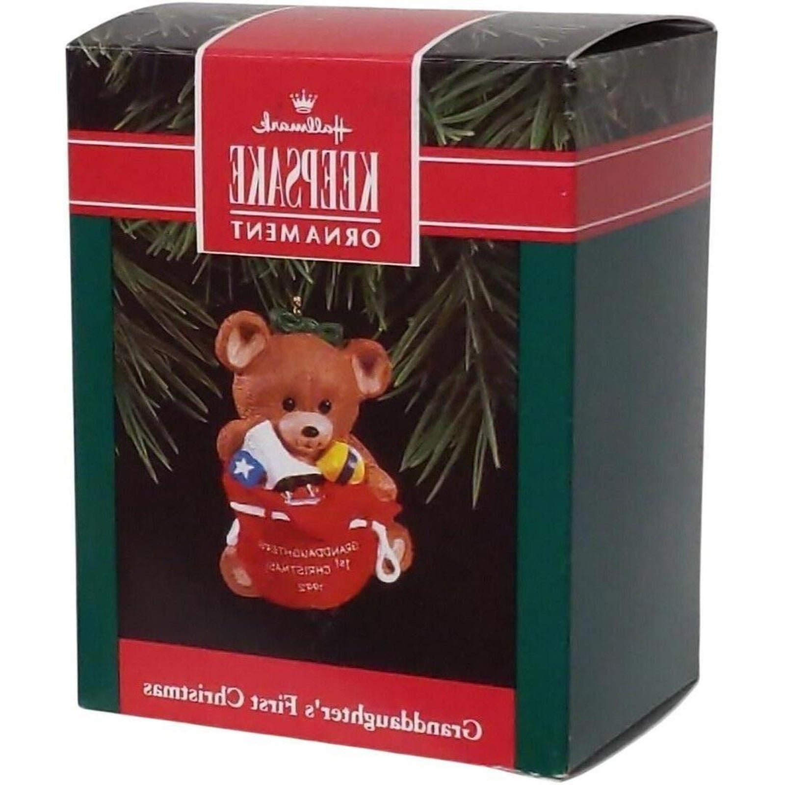 1992 GrandDaughter's First Christmas Hallmark Ornament (GrandDaughter) QX4634