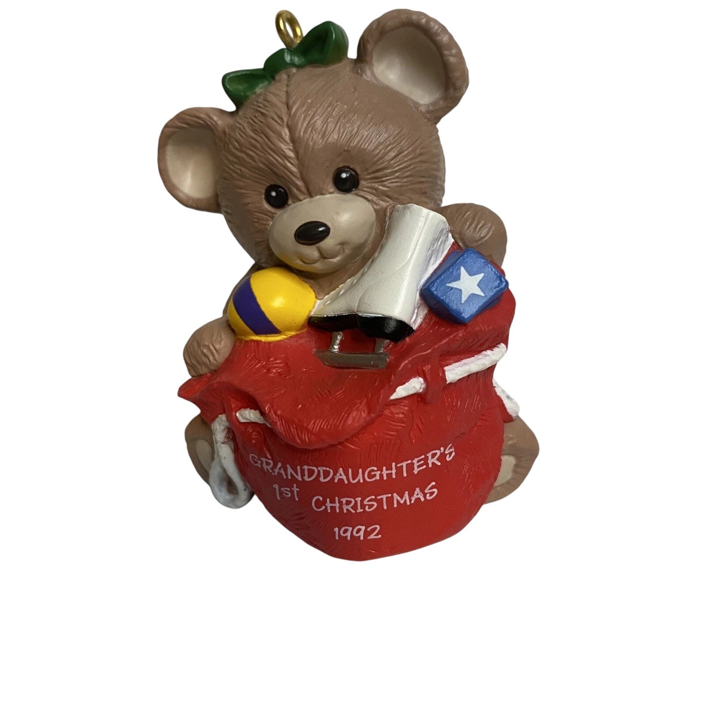 1992 GrandDaughter's First Christmas Hallmark Ornament (GrandDaughter) QX4634