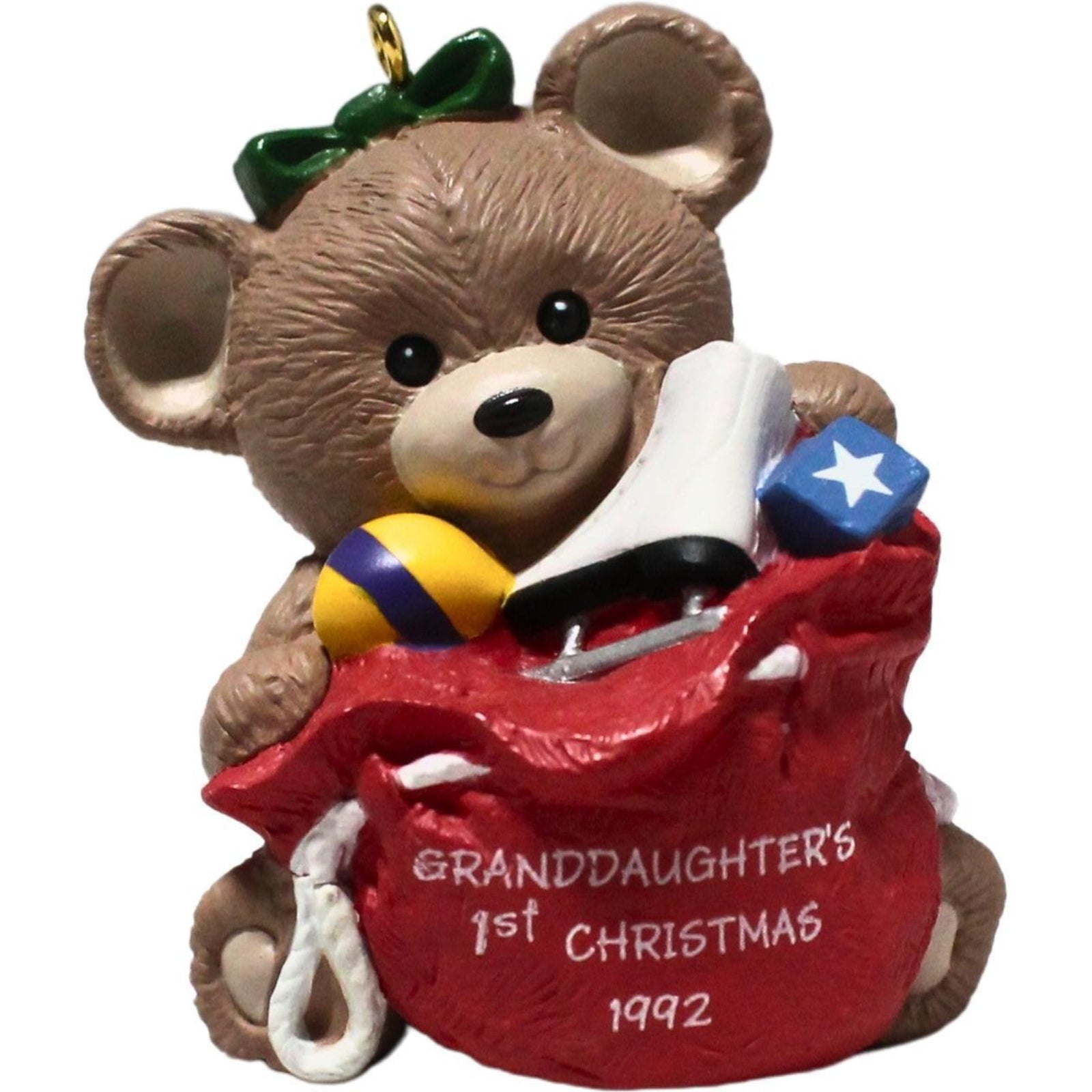 1992 GrandDaughter's First Christmas Hallmark Ornament (GrandDaughter) QX4634