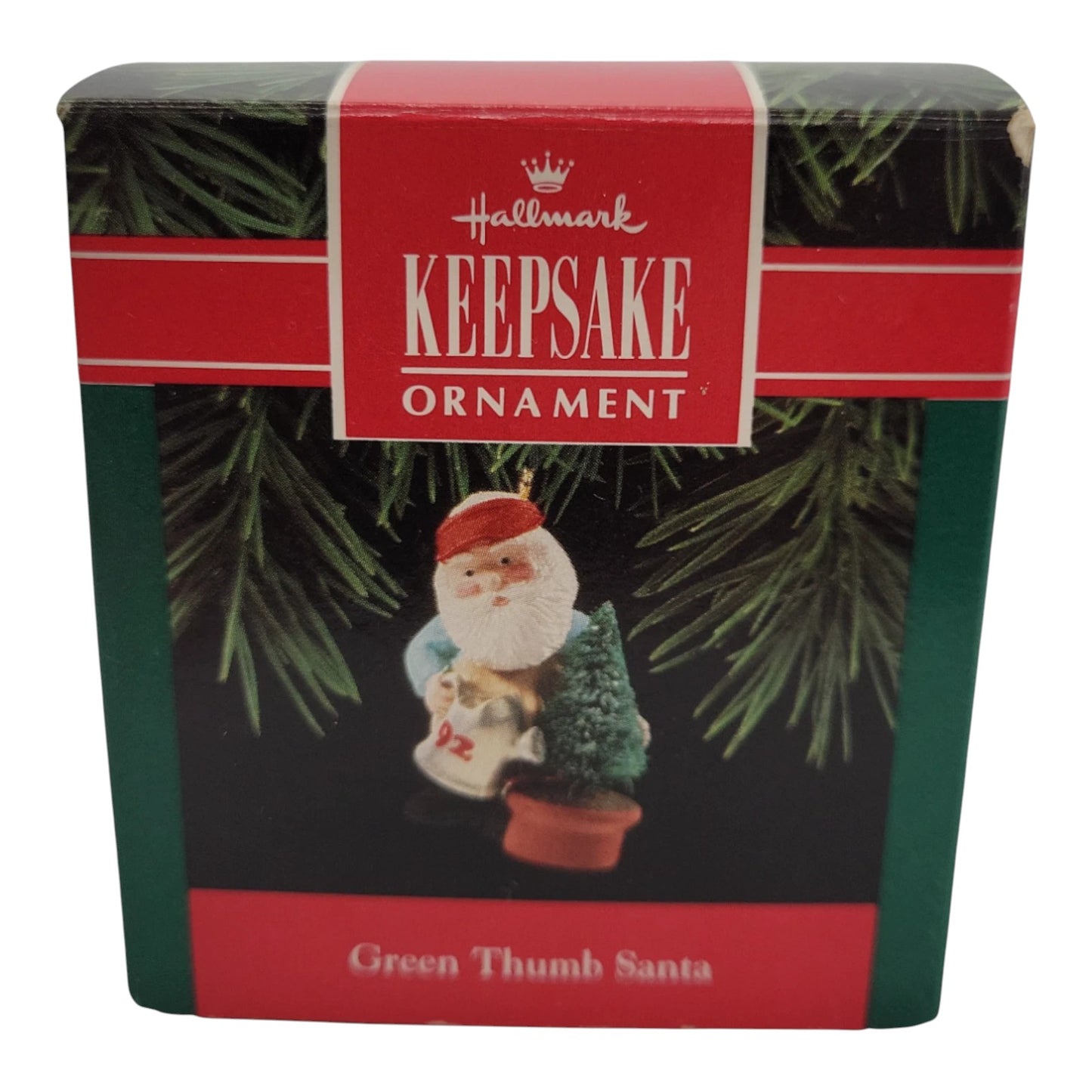 1992 Green Thumb Santa Hallmark Ornament (Santa Claus) QX5101