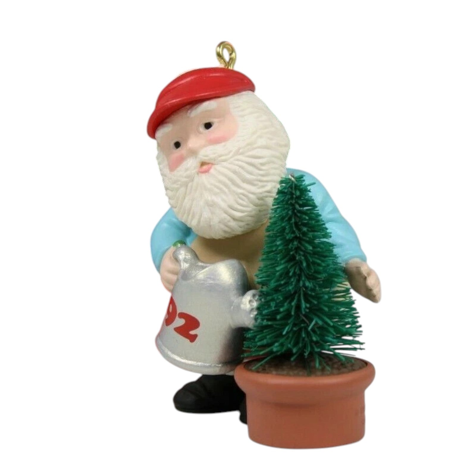 1992 Green Thumb Santa Hallmark Ornament (Santa Claus) QX5101