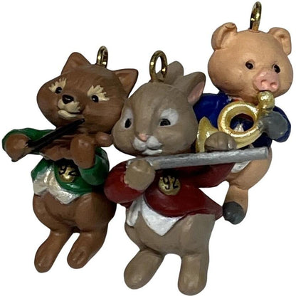 1992 Harmony Trio Hallmark Ornament (Animal) QXM5471