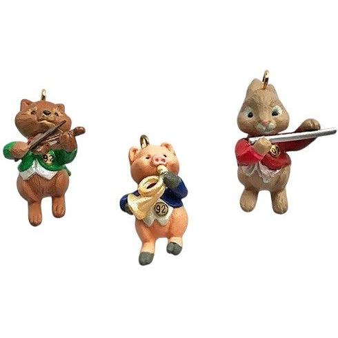 1992 Harmony Trio Hallmark Ornament (Animal) QXM5471