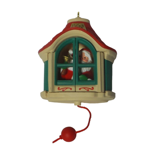 1992 Hello-Ho-Ho Hallmark Ornament (Santa Claus) QX5141 Image1