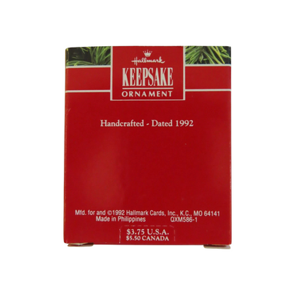 1992 Hickory, Dickory, Dock Hallmark Ornament (Clock) QXM5861