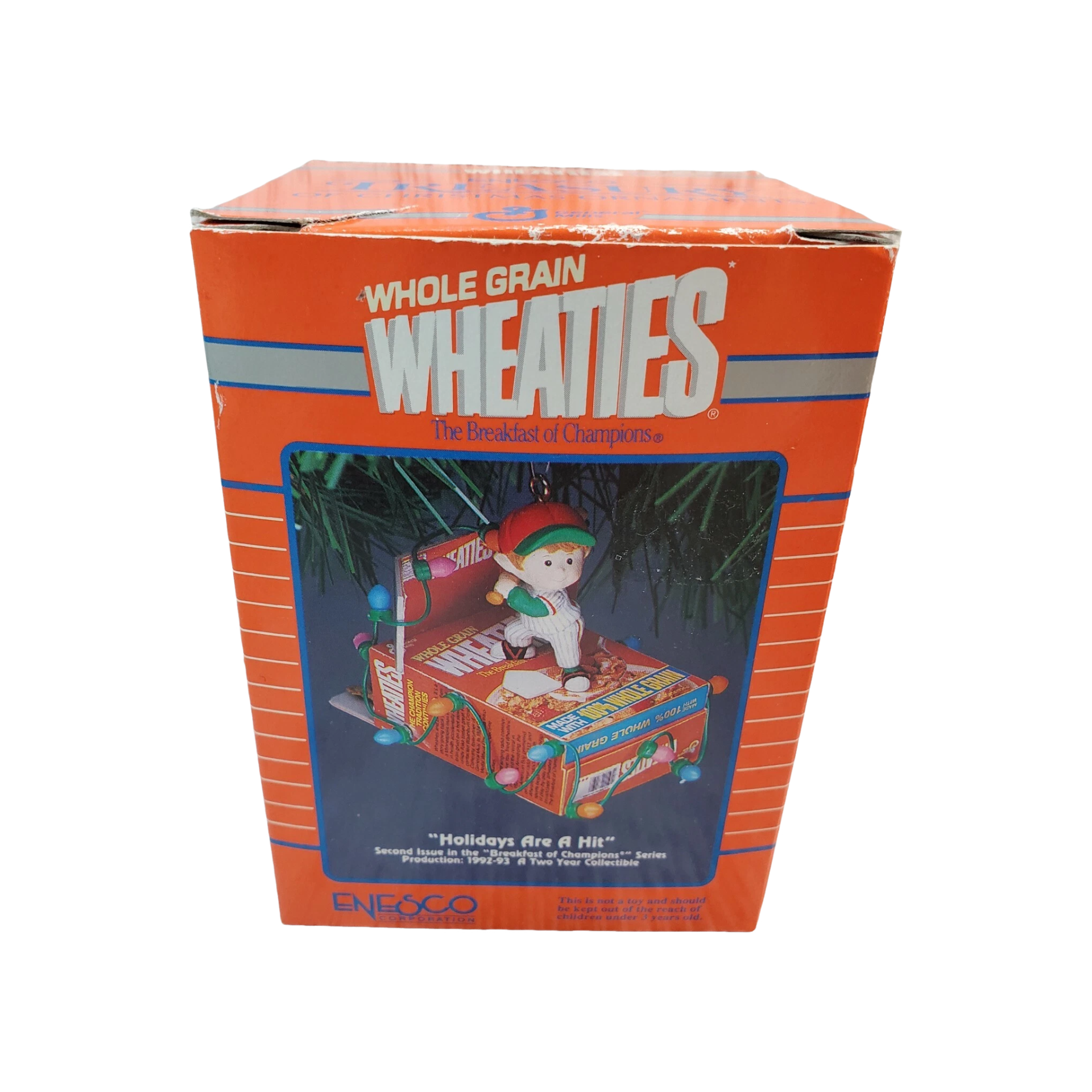 1992 Holiday Are a Hit Whole Grain Wheaties Enesco Ornament (Kitchen) 581577 Image2